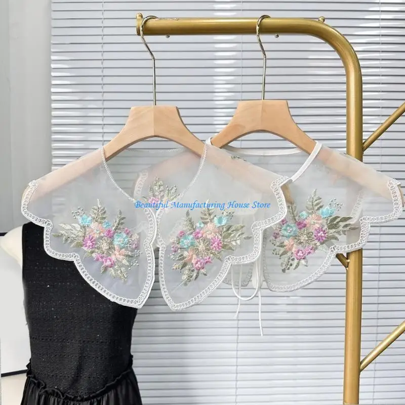 e56a-fashion-organza-shawl-false-collar-embroidery-colorful-flower-beaded-detachable-collar-for-collarless-dress-and-sweater