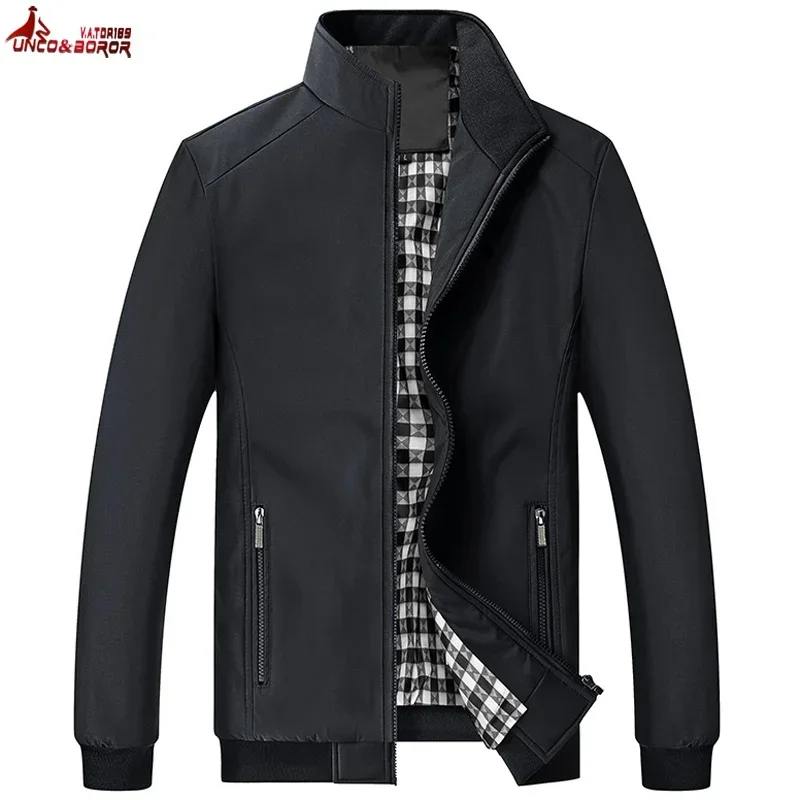 Plus Size 6XL 7XL 8XL Spring Autumn Casual Fashion Streetwear Bomber Jacket Men Windbreaker Baseball Coats Men Camping Clothing