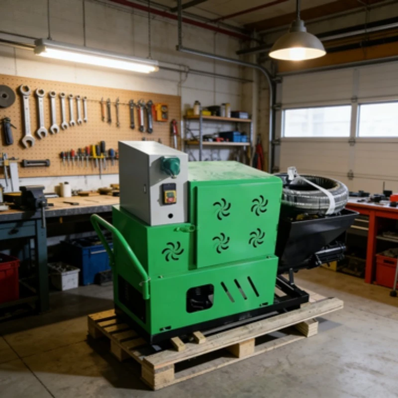 

Air Compressed Cement Mortar Spraying Machine, Construction Used Mortar Sprayer