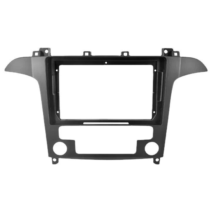 Podofo Car Radio Head Unit Installation Frame 9 Inch For Ford/S-MAX Automatic 2007-2008 With Air Conditioning Board