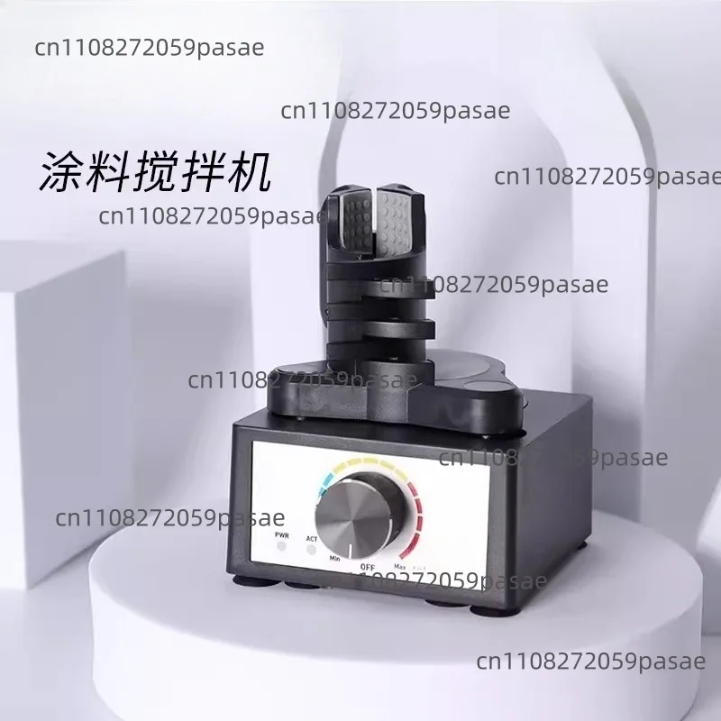 100-240V Eddy Current Mixer, Electric Paint Mixer with Adjustable Speed, Mini Desktop Mixer, DIY Hobby Model Making Tool PMKJ020