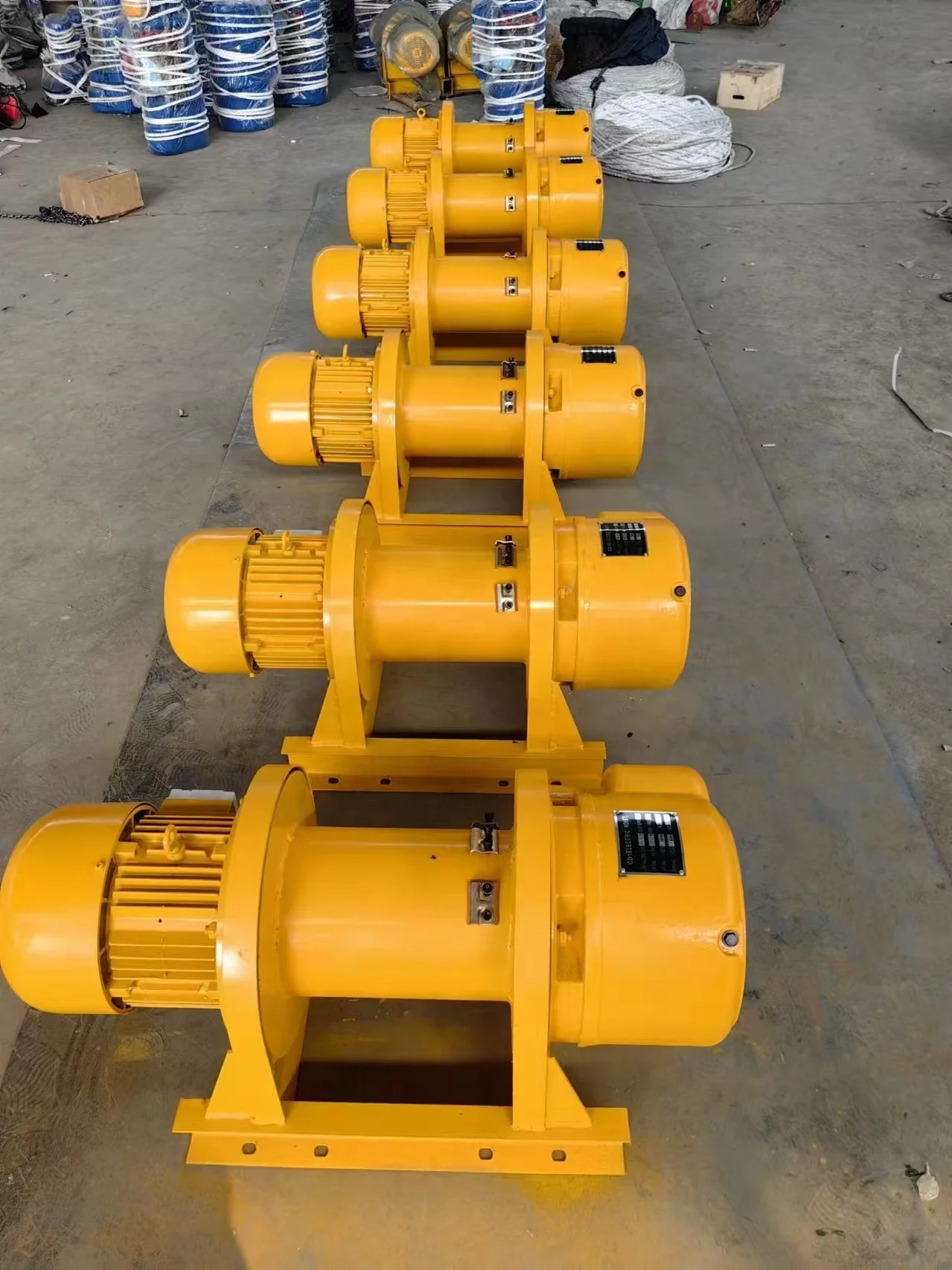 Macchina di sollevamento Funzionamento regolare Verricello elettrico per paranco da costruzione con catena a fune metallica CD1 MD1 da 1/ 5 tonnellate