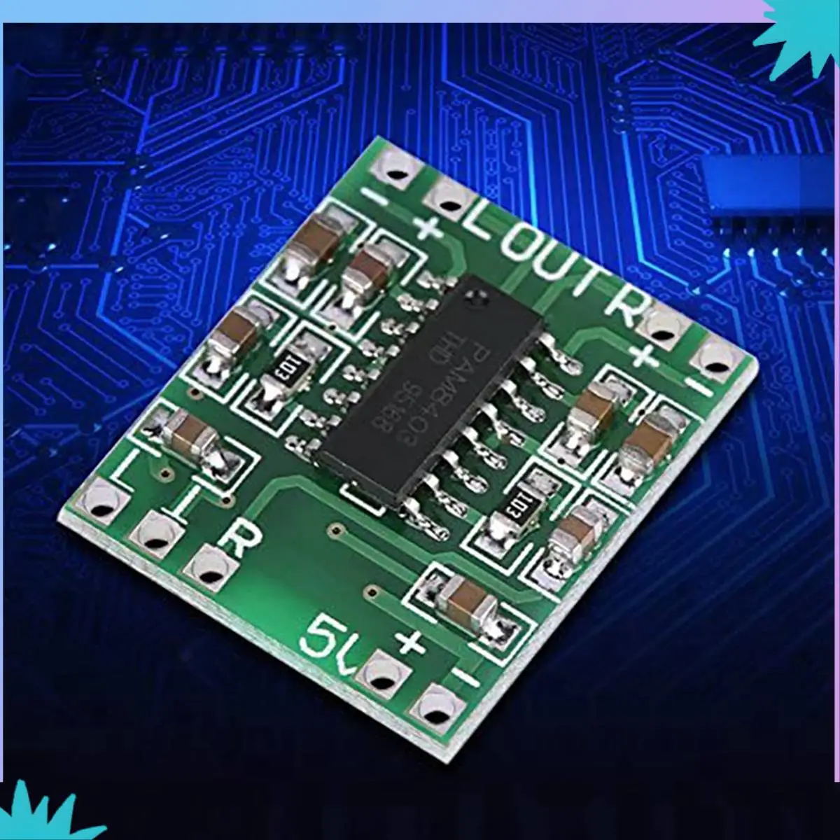 ABZW 15 sztuk cyfrowa płyta wzmacniacza mocy, 2X3W typ D PAM8403 moduł Audio DC 5V cyfrowy moduł płytki wzmacniacza audio