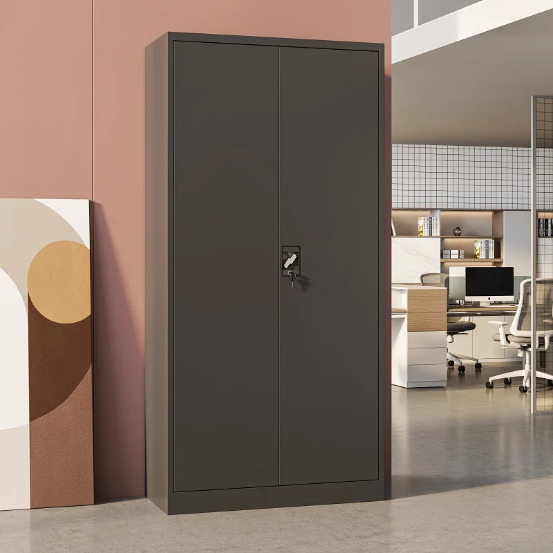 Modern Style Metal Office Furniture Space-Saving Lateral File Cabinet with Smooth Drawers for Efficient Home Office Storage