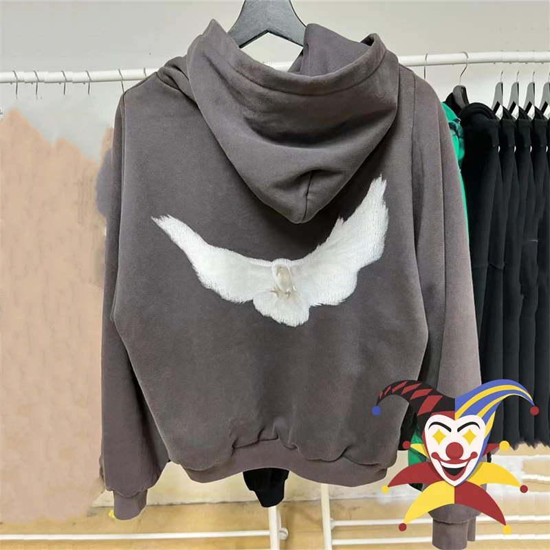 

Oversize Kanye West Hoodie Men Women Best Quality Dove Season 6 Fashion Hooded