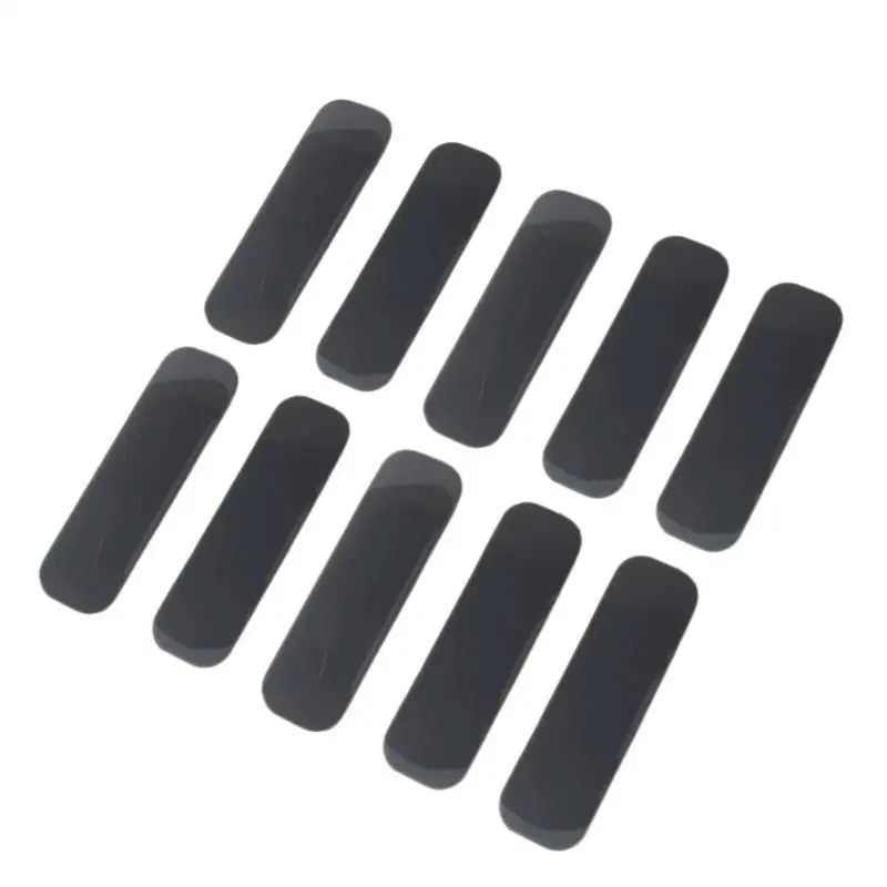 R53C 10Pcs Laptops Silicone Feet Strips Replacement Bottom Foot Pad for Keyboards
