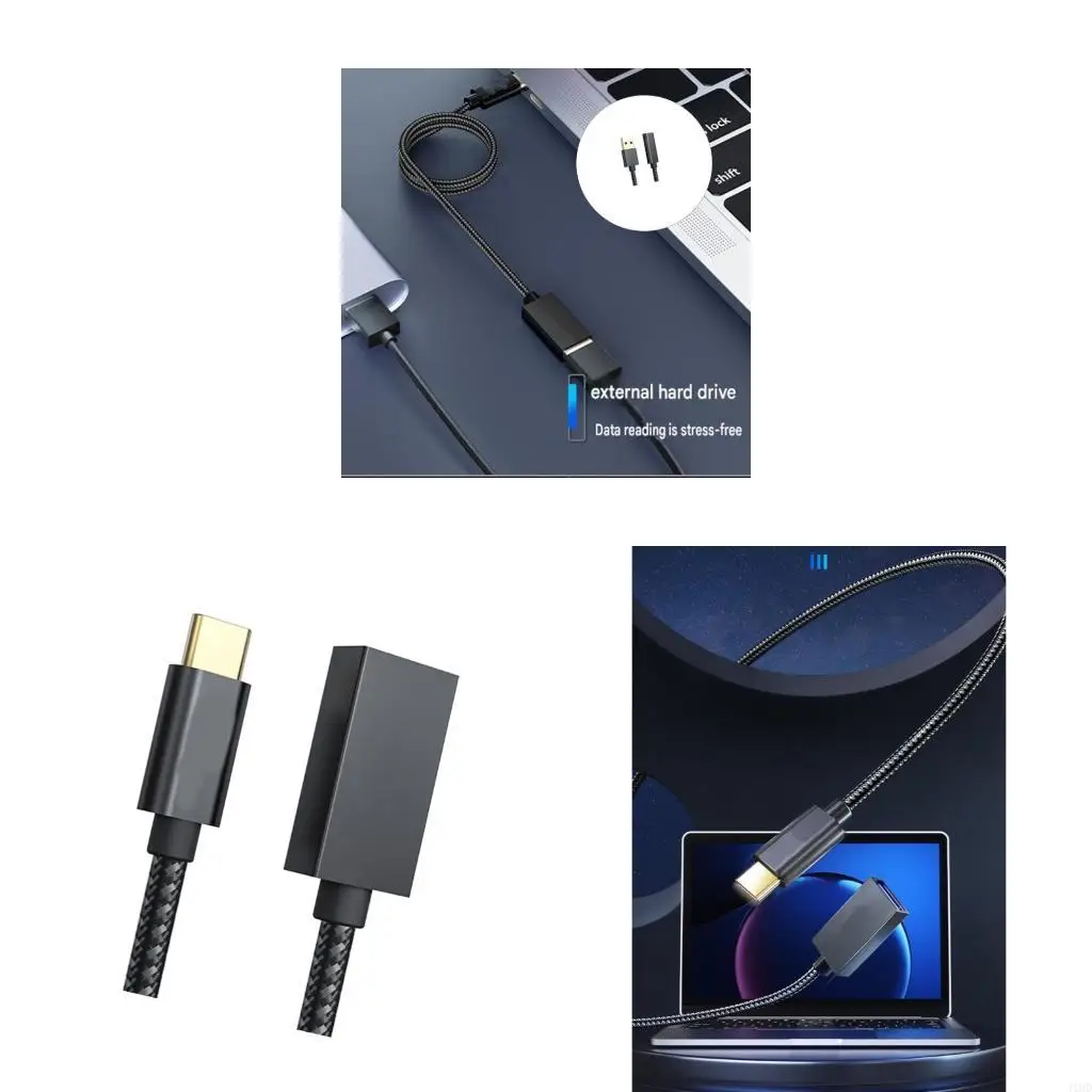 J1HD USB3.1 File Transfer Cord for Host Device and Storage Access Today