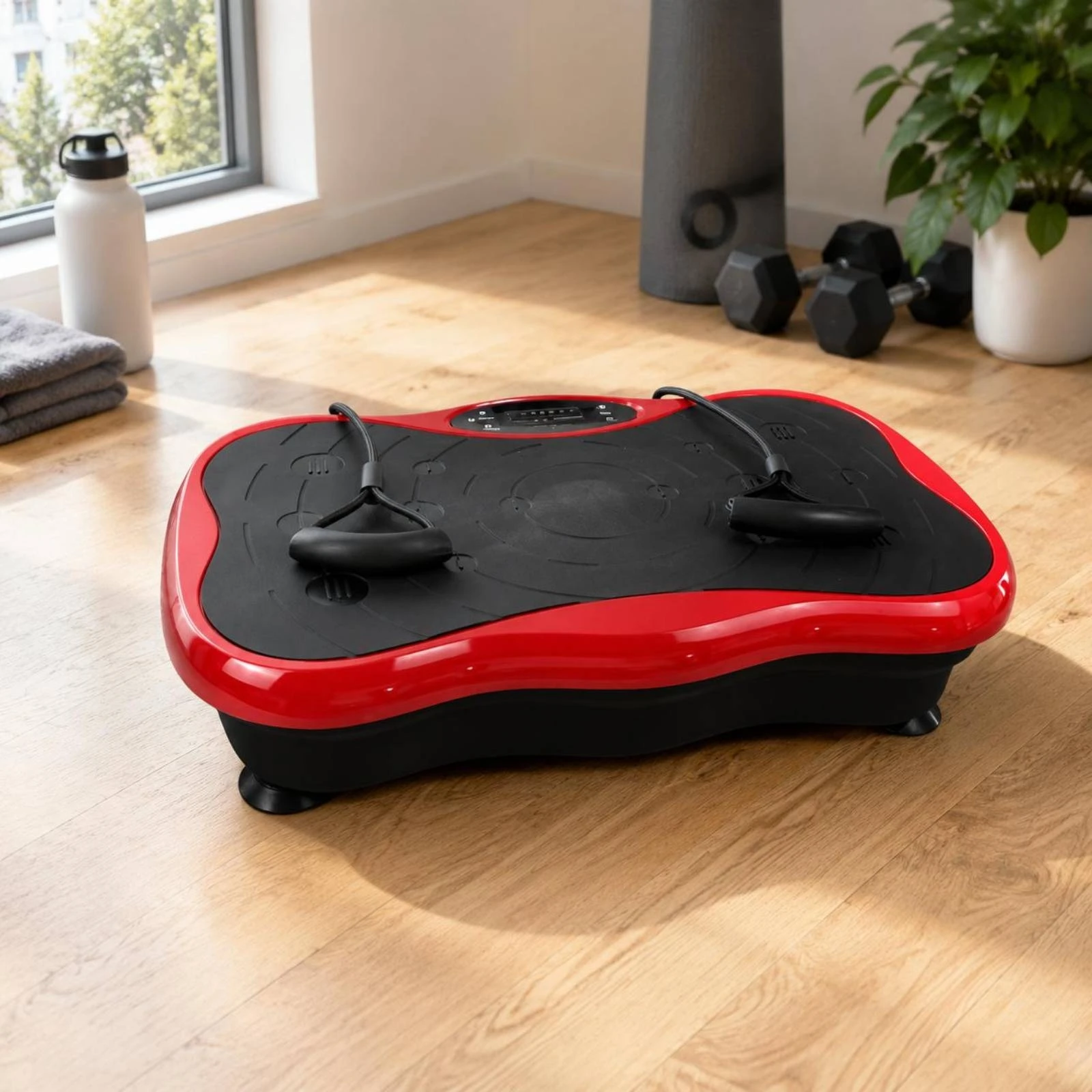 

Whole Body Vibration Machine Resistance Bands Shaking Exercise Machine Vibration Platform Platform Compact Design