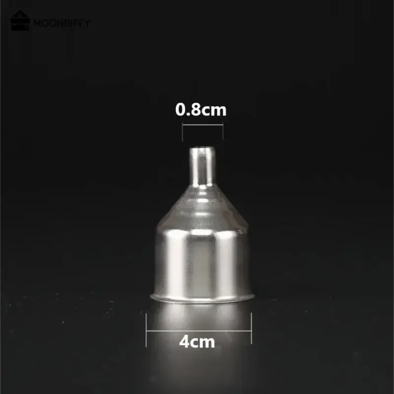 1PC Funnel 2 inch Stainless Steel Portable Mini Small Mouth Funnels Bar Wine Flask Universal Long-mouth Funnel Kitchen Accessory