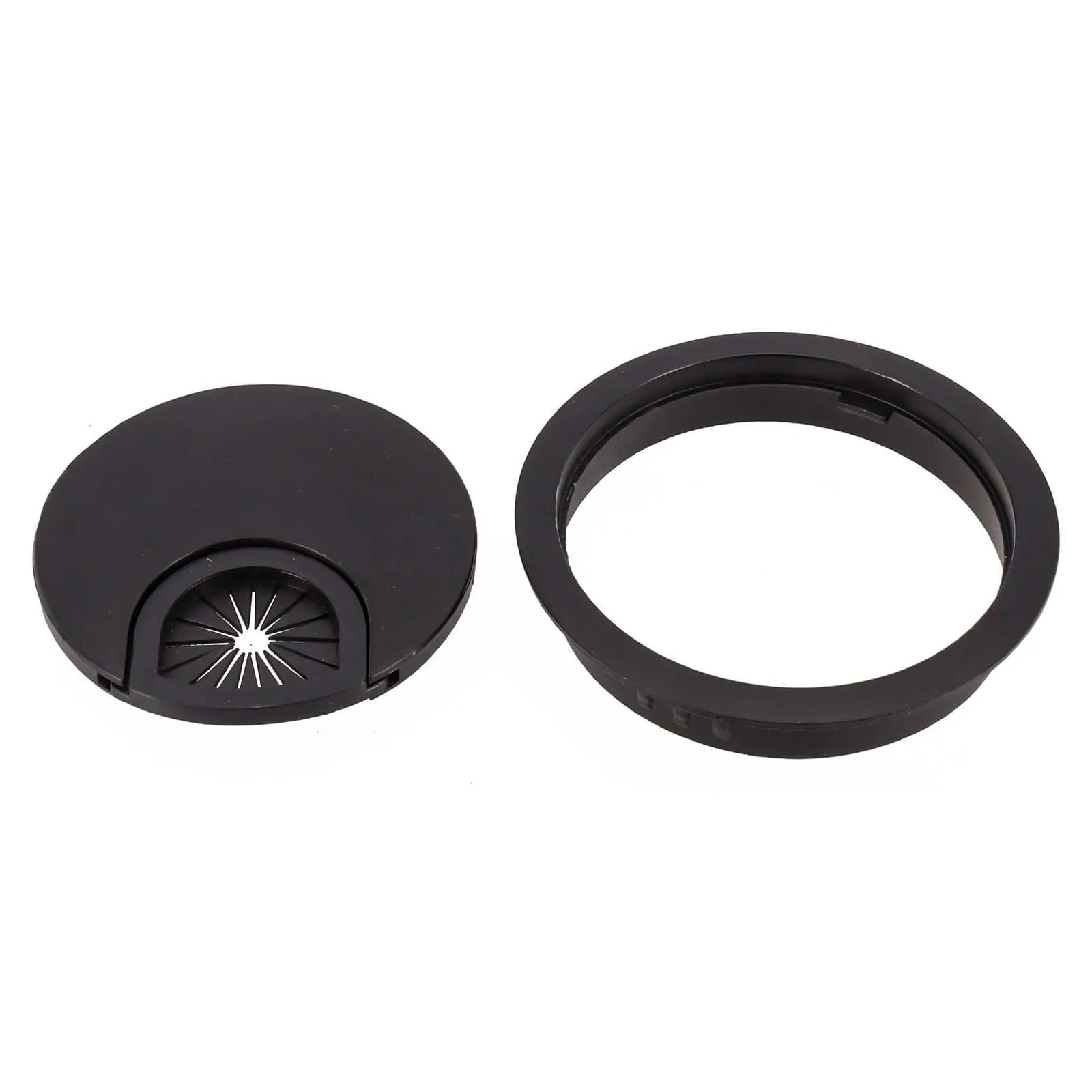 1pc Practical 50mm/60mm/80mm Computer Metal Grommet Desk Office Table Cable Tidy Outlet Wire Cover Organizer Hardware