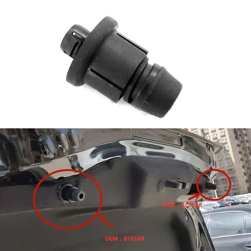 8733AR 9602806580 Suitable for Peugeot 508 DS6 308S trunk rubber pier ADJUSTABLE STOP BONNET BUFFER tail gate block limit block