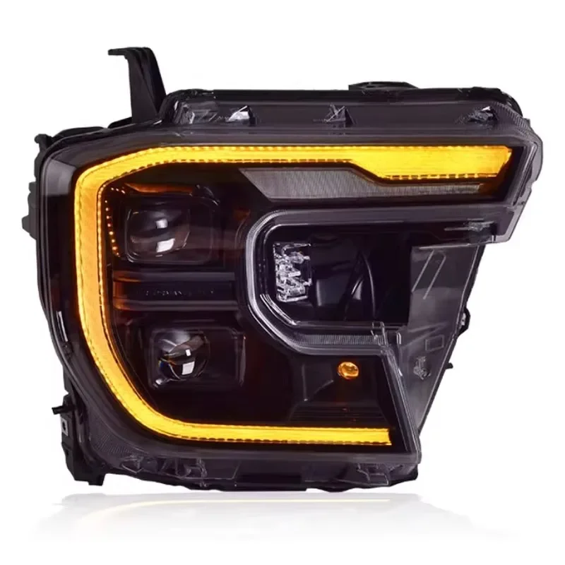 Car Headlight Car Accessories for Ford Everest Ranger 2023 Headlight Assembly T9 Modified LED Lens Day Running Lights