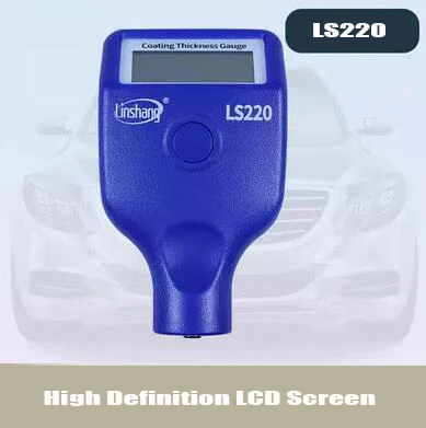 Linshang LS220 LS230 LS232 LS236 Automotive Car Paint Meter Electroplate Metal Coating Thickness Gauge for Automobile Painting.