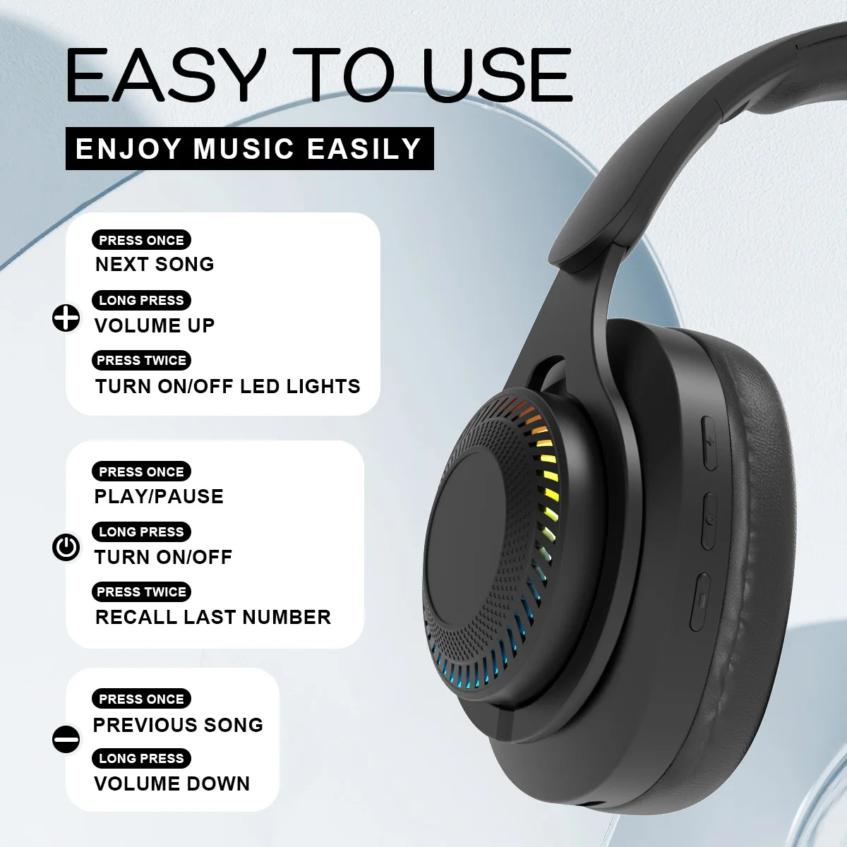 

Headset Wireless Bluetooth Headset M6max Private Mode Stereo Plug-in Card Folding