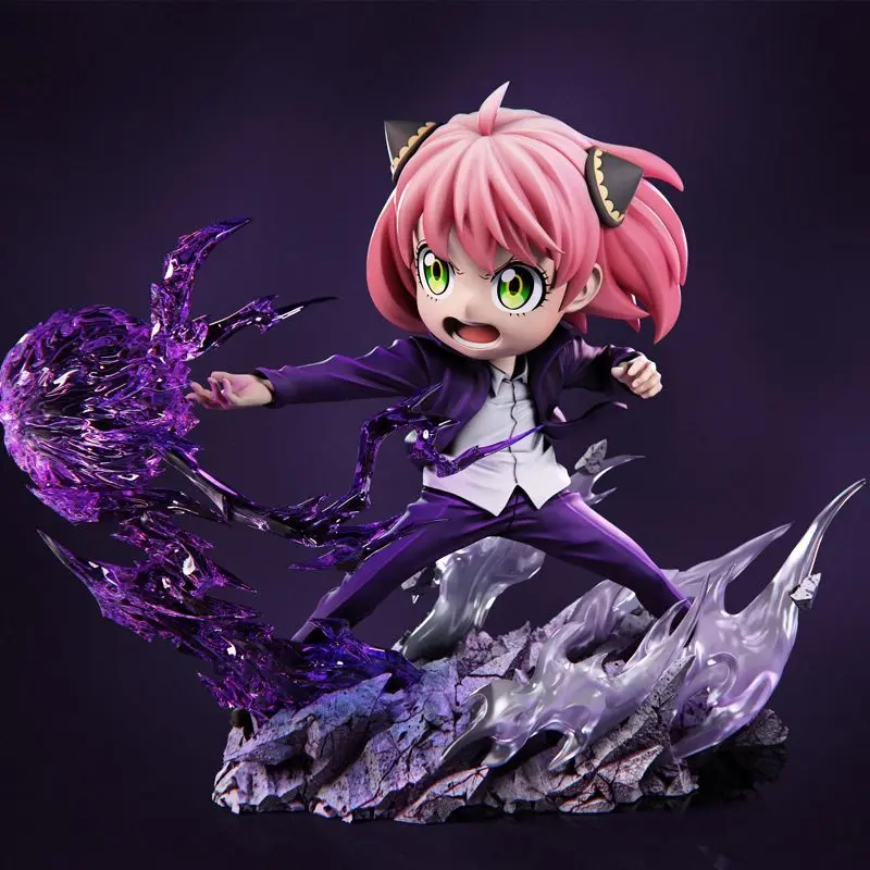 23 cm Gk Anya Cos Gojo Satoru Double tête échange espion × famille Jujutsu Kaisen Anime Figure modèle Statue ornement enfants cadeau Collection
