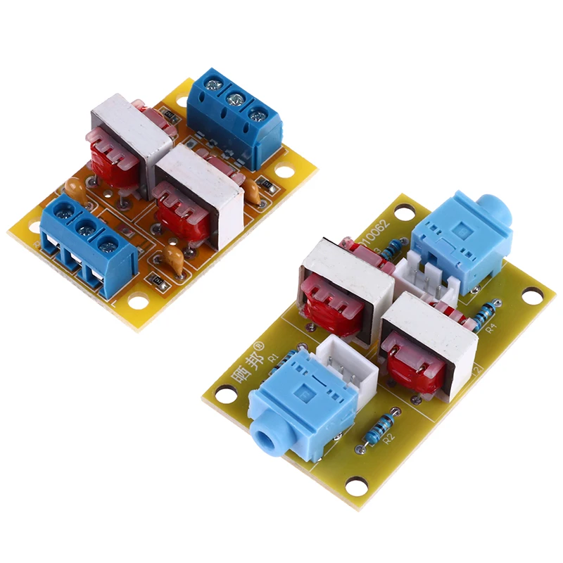 2 Styles Audio Stereo Isolator Eliminate Current Sound Interference Filter Ground Loop Suppressor Noise Isolation Module No Hum