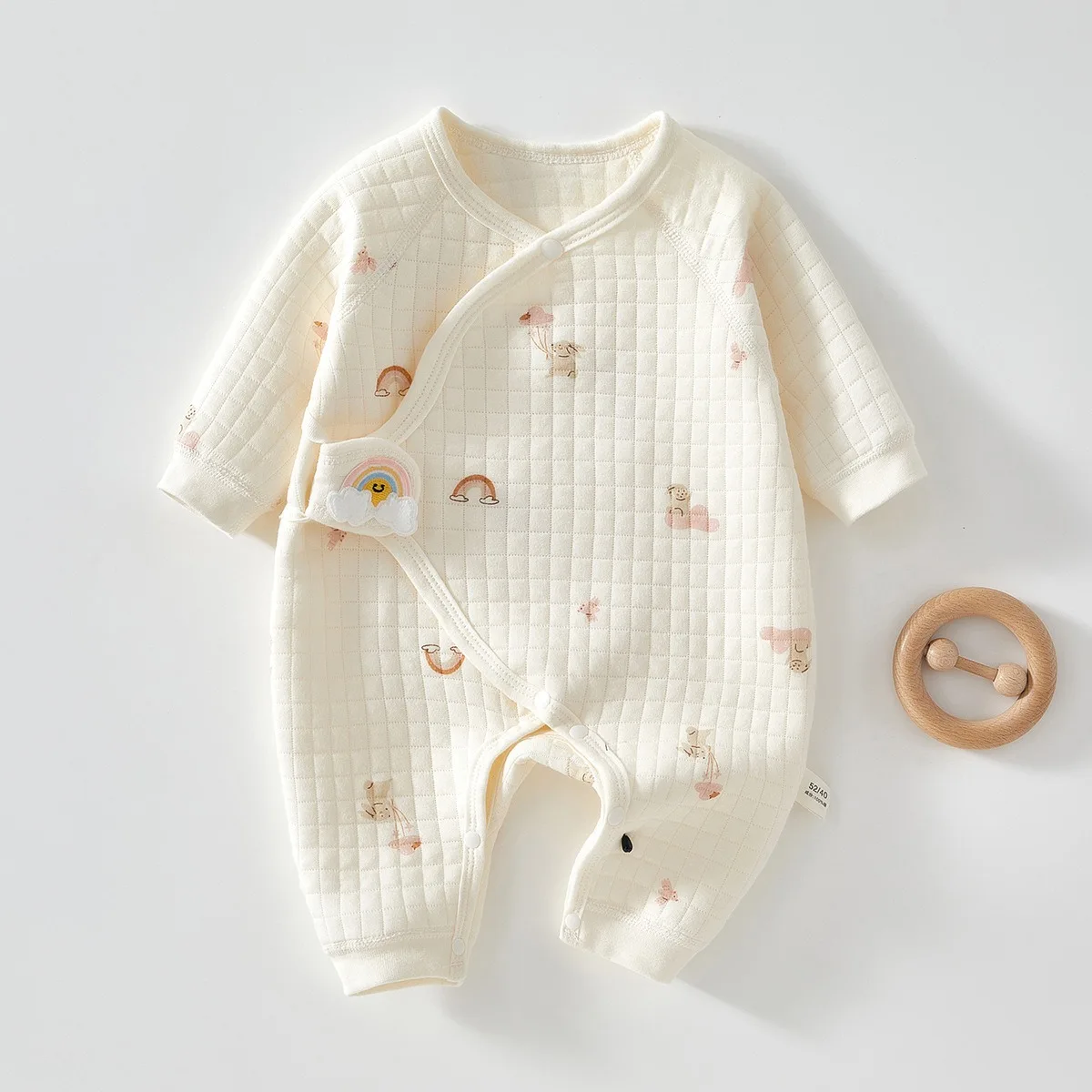 

Ircomll New Baby Rompers Four Season 100% Cotton 0-6M Cartoon Baby Romper Toddler Outfit Infant Onesie Kids Boy Girl Clothes