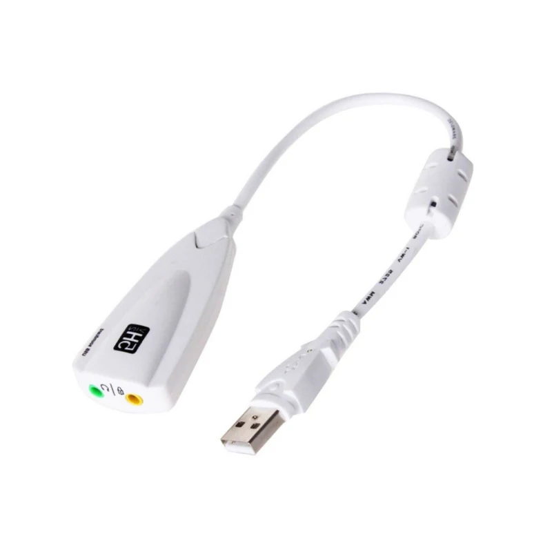 5HV2 stereo 7.1 channel with cable sound card USB sound card Computer games dedicated external high-end sound card image 2