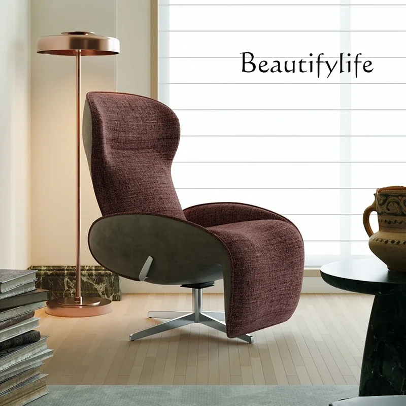 

Zero gravity light luxury recliner balcony household lazy 360 ° rotating single sofa chair
