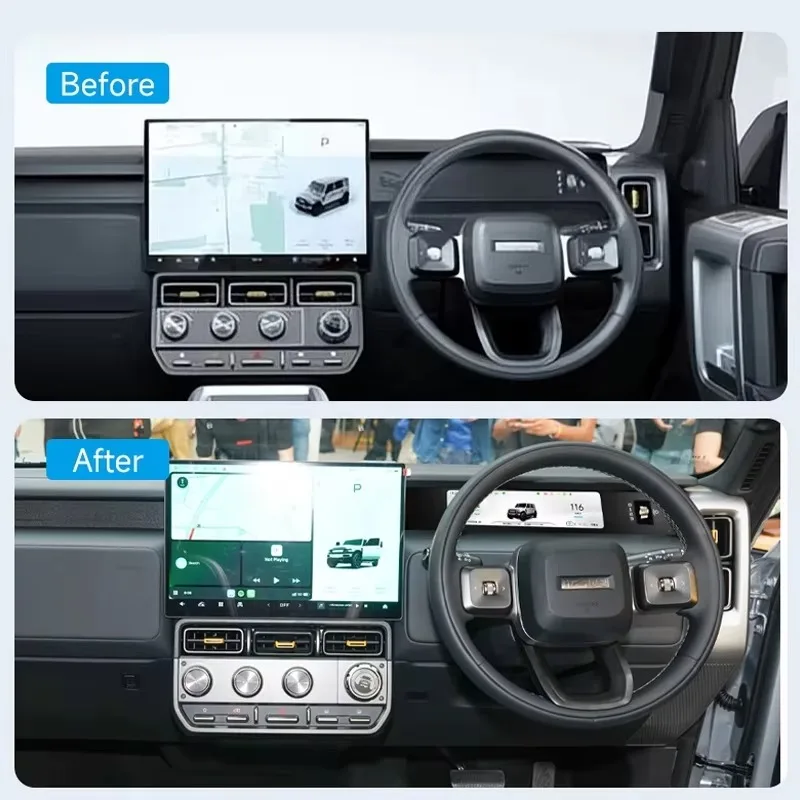 11.26-inch Car LCD Instrument Panel Digital Dashboard Display LCD Instrument Cluster Screen for  Icar V23 Accessories