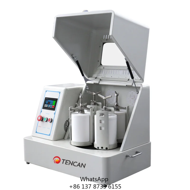 China Tencan XQM-4 High Quality And Easy Operated Lab Touch Screen Manufacturer Planetary Ball Mill