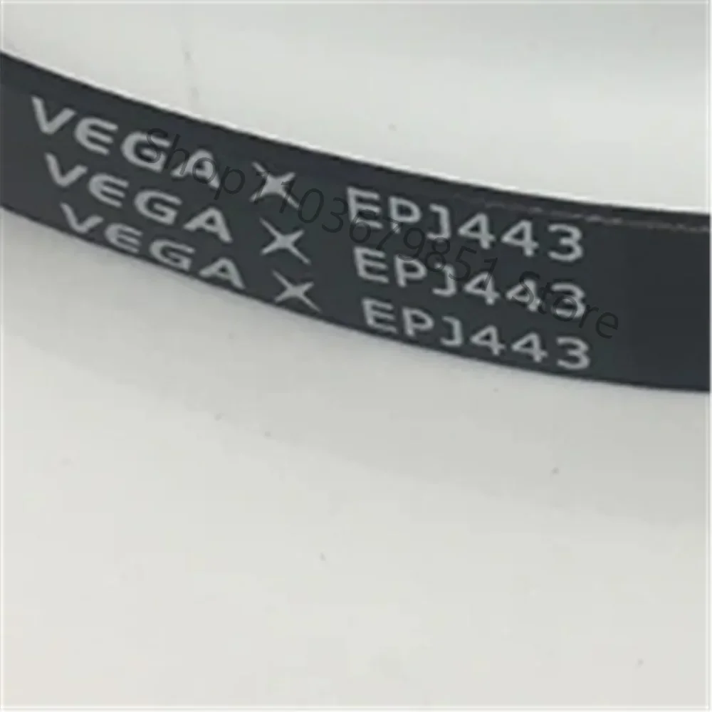 

2PCS Motor Belt Vega Rubber Multi-Groove Belt Multi-Wedge Belt EPJ 443 6 Ribs 7conveyor Belt EPJ443