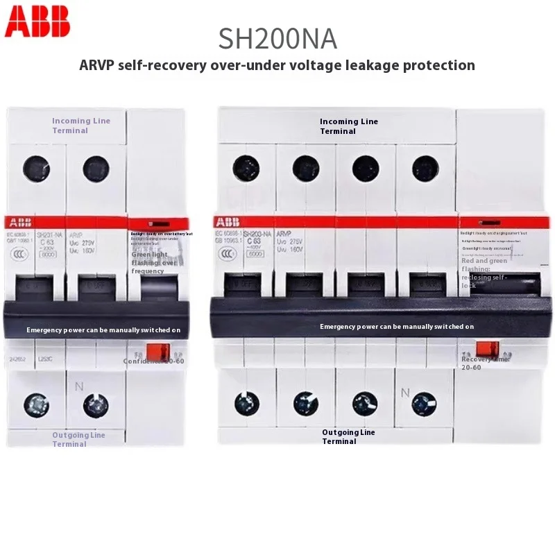 protector-de-sobretension-autorrepeante-abb-serie-arvp-ac-sh200-na-1p-n-2p-3p-n-4p-autorecuperacion-de-sobretension-hogar-inteligente
