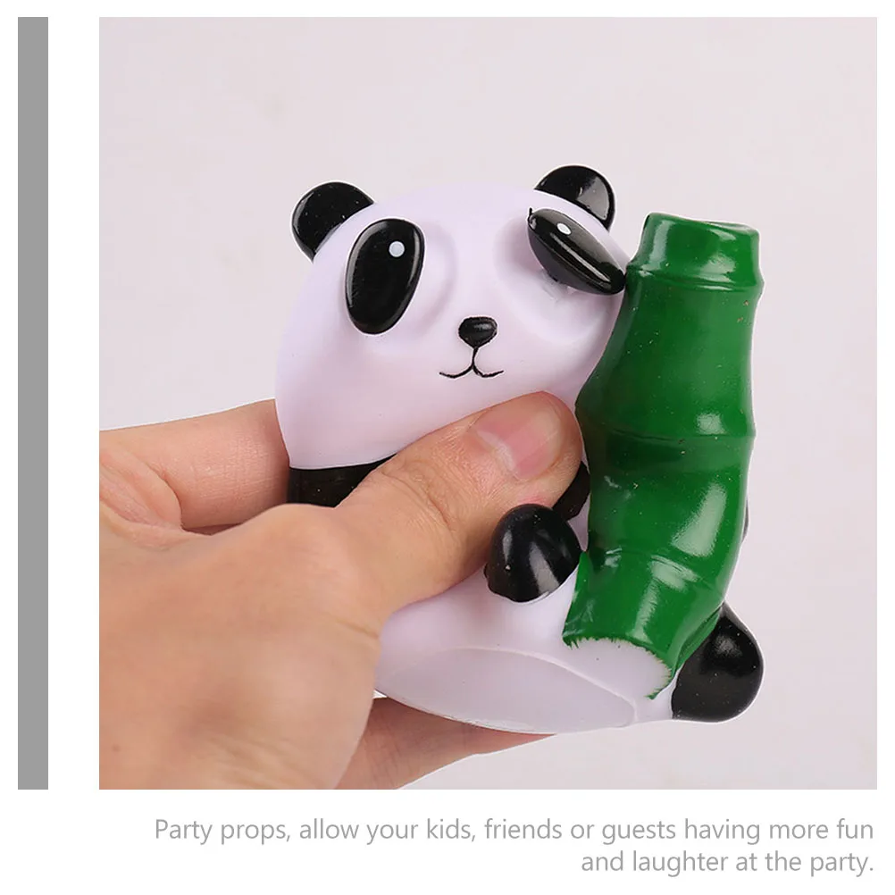

3 Pcs Squishy Stress Relief Toy Sensory Seeking Toys Tpr Squeeze Animal Toddler Pandas