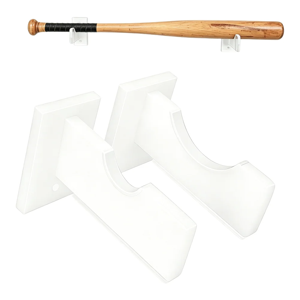 Sleek Design Baseball Bat Showcase Baseball Bat Display Baseball Bat Mount Space Saving Design Minimalist Black Style