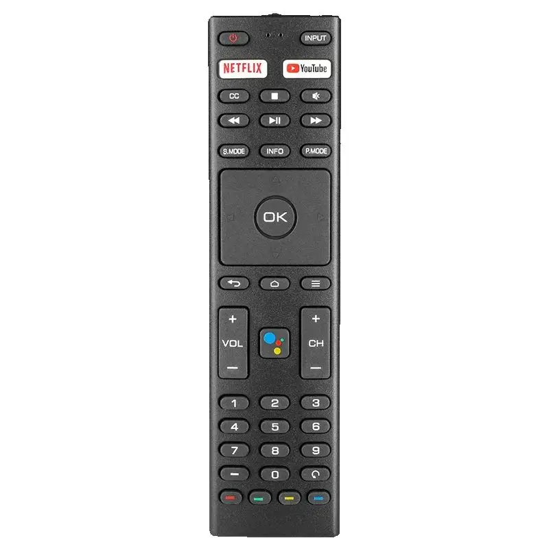 RM-C3329 For JVC Voice Remote Control Replacement With NETFLIX YouTube Buttons, For JVC Konka 4K Android TV 32H31A 40H33A 43U55A