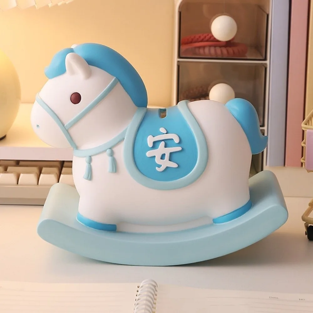 Anti Drop Horse Year Piggy Bank Decorative Large Capacity Cartoon Horse Money Boxes Collectible Savings Tank