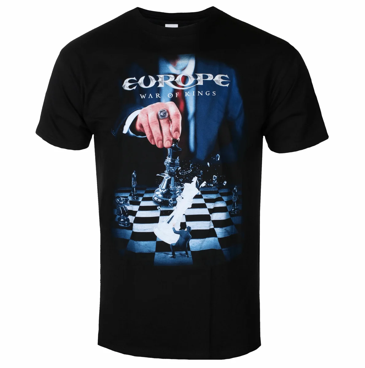 Europäisches Grafik-Baumwoll-Band-T-Shirt Unisex Sommer Kurzarm Mode-Marke Tee Luxus Lässige Vintage-T-Shirts – Detail 2