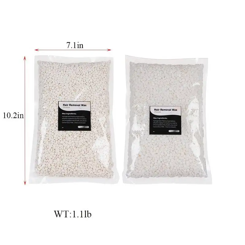 100/500g Hot Film Painless Waxing Beads Depilatory Wax Beans Hard Wax Beans Heating Wax Machine Bikini Face Body Hair Removal