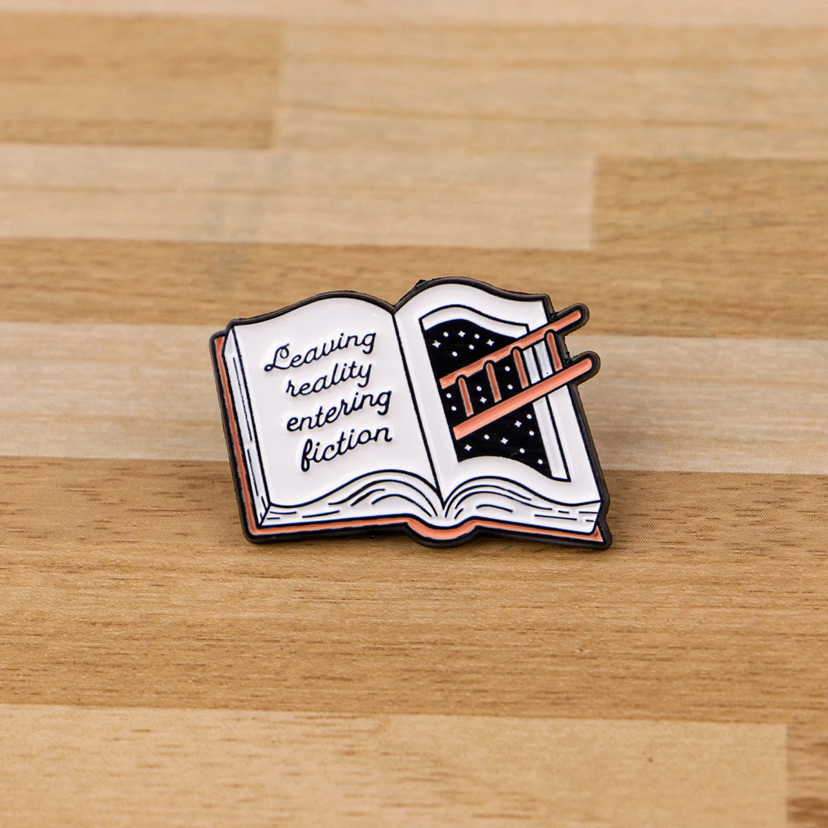 Humorous Cartoon Deer Skeleton Enamel Pin Badges Battery Lapel Brooches Cosplay Jewelry Accessories Toys Gifts For Book - view 2