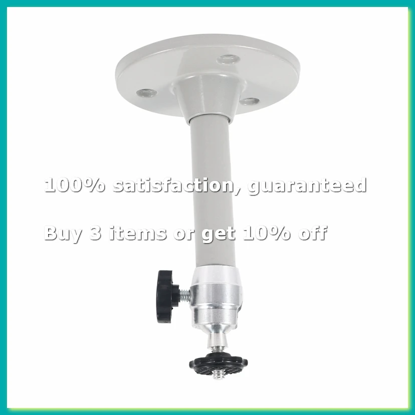 13.5cm Universal Aluminum Projector Bracket for Projector for Ceiling or Wall 5 Kg Capacity for Camera or Mini Projector-DTB1