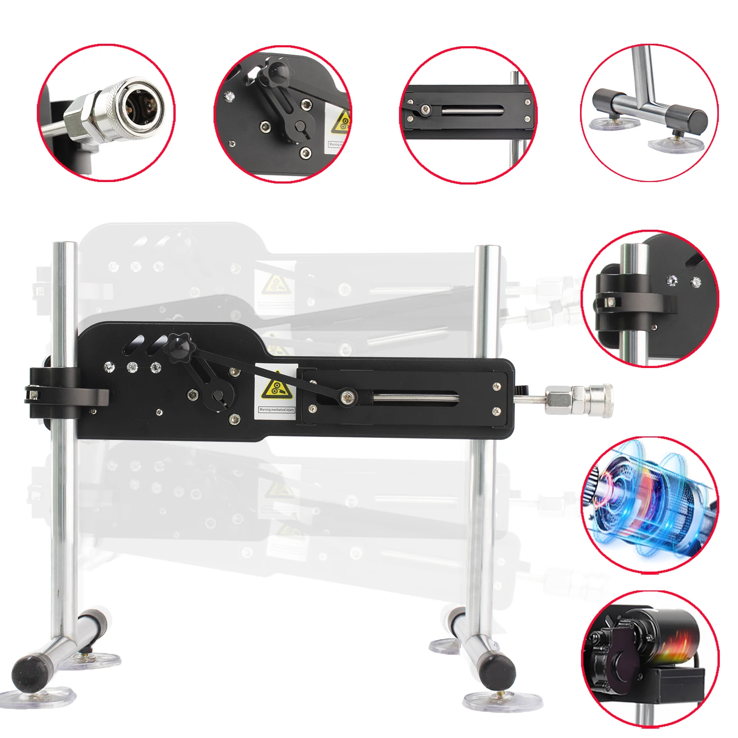 آلة الجنس FREDORCH مع المزيد من الملحقات للنساء للاستمناء عن بعد للتحكم في التطبيقات آلة الحب التلقائي للزوجين #6