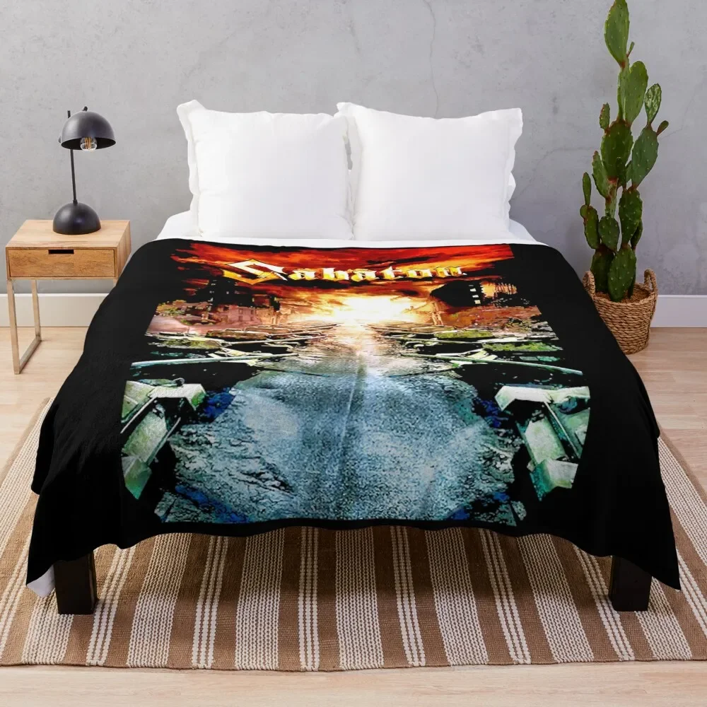 Mens Funny Sabaton Band Gifts Movie Fans Throw Blanket Sofas for babies Plaid Blankets