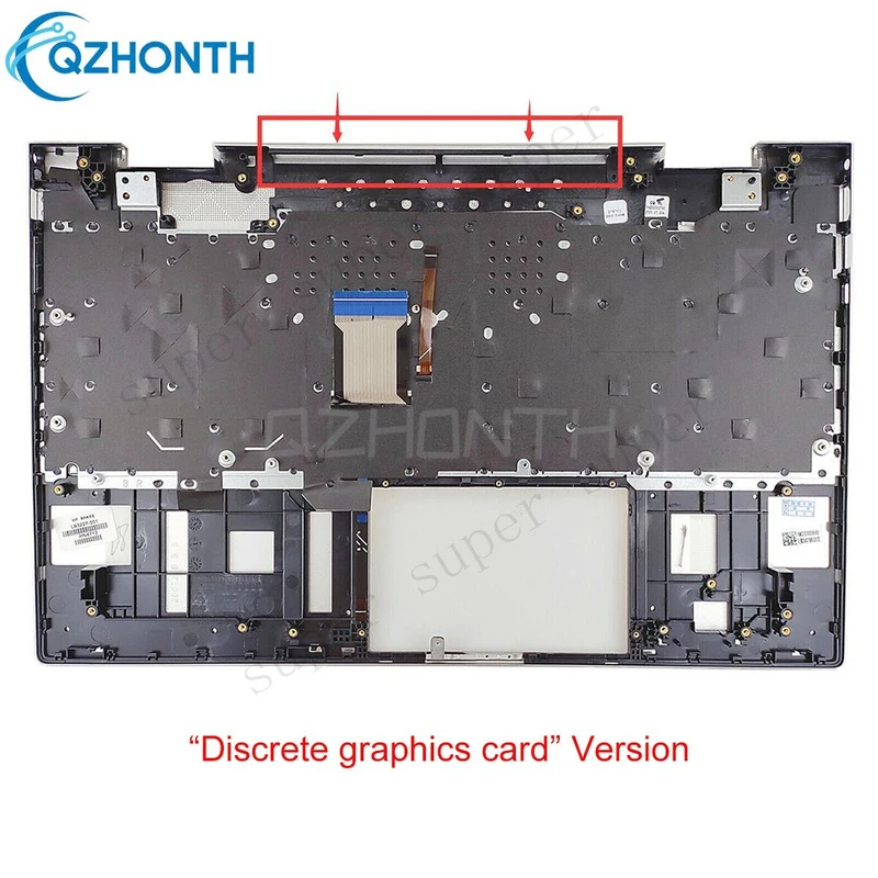 S+   New Palmrest with Keyboard Backlit For HP 15-EE 15-ED 15M-EE 15M-ED L93227-001