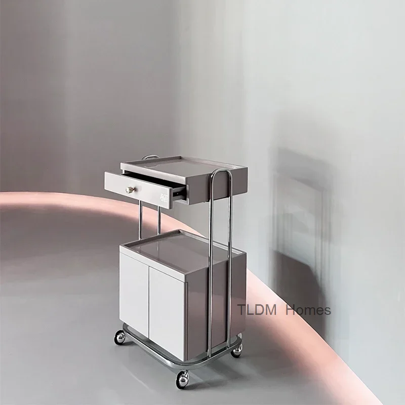 

Tattoo Beauty Salon Trolley Utility Barber Hair Utility Salon Trolley Cosmetic Spa Carrito Auxiliar Salon Furniture BL50ST