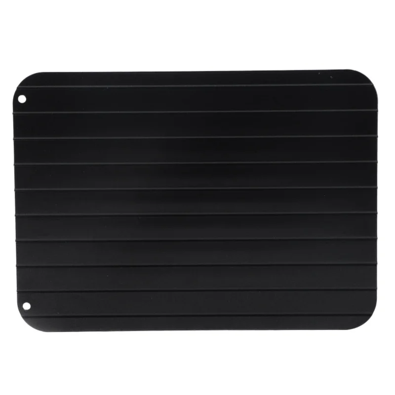 Metal Aluminum Fast Safe Food Meat Defrosting Thawing Tray Plate Home Kitchen Gadget
