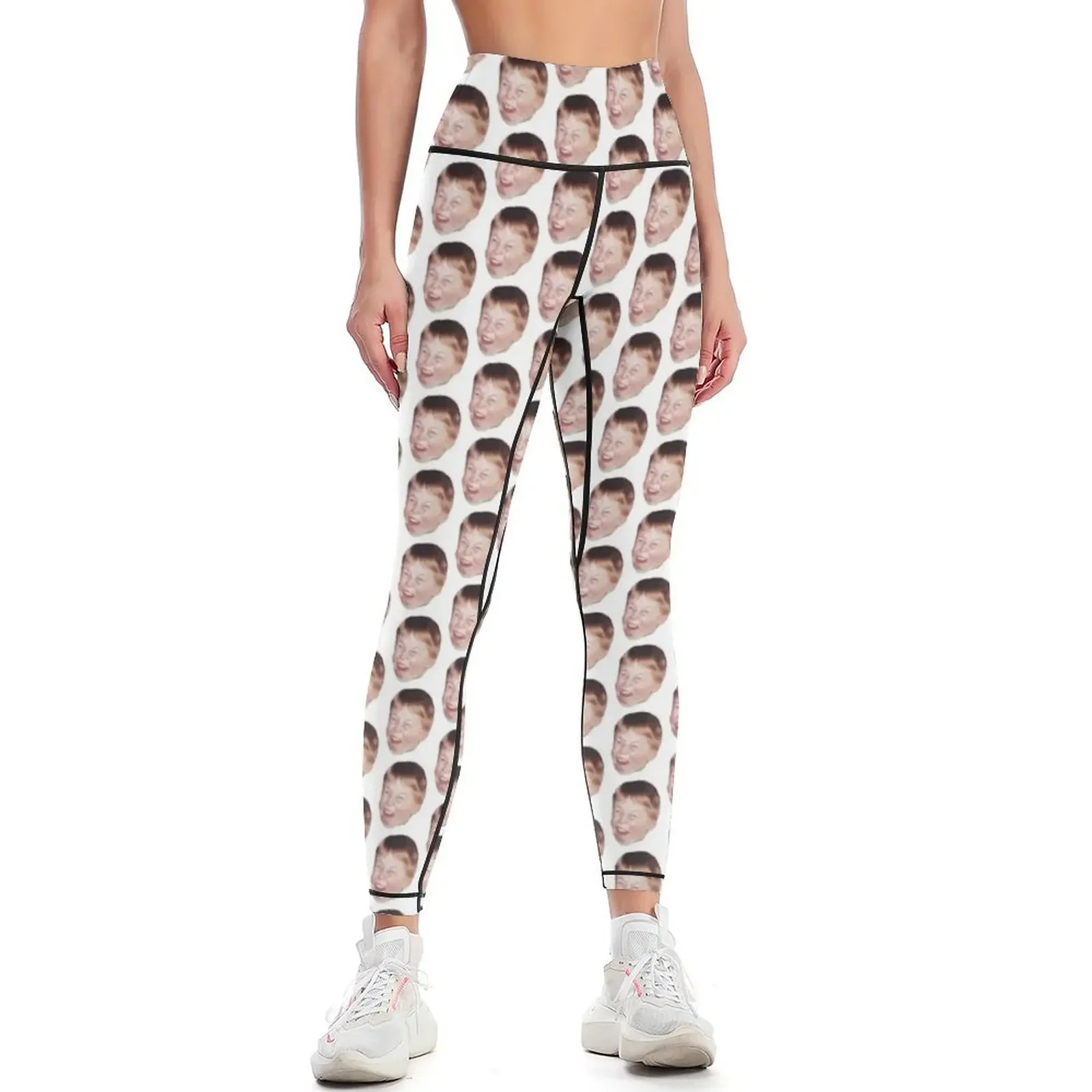 

Little Kid Redhead Fat Laughing Mocking Funny Meme Face Leggings Legging sport Pants sport Training pants Womens Leggings