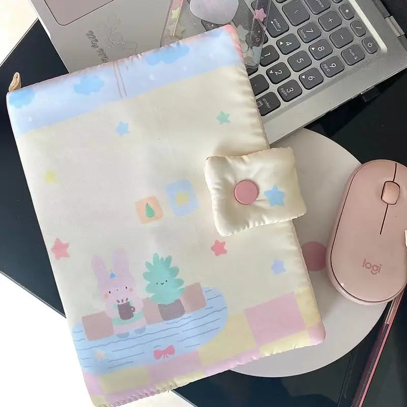 

Оригинальная хлопковая клипса ручной работы A5, кремовая цветная куртка-книга, толстая корейская ручная обложка для ноутбука, подарок на день рождения, обложка