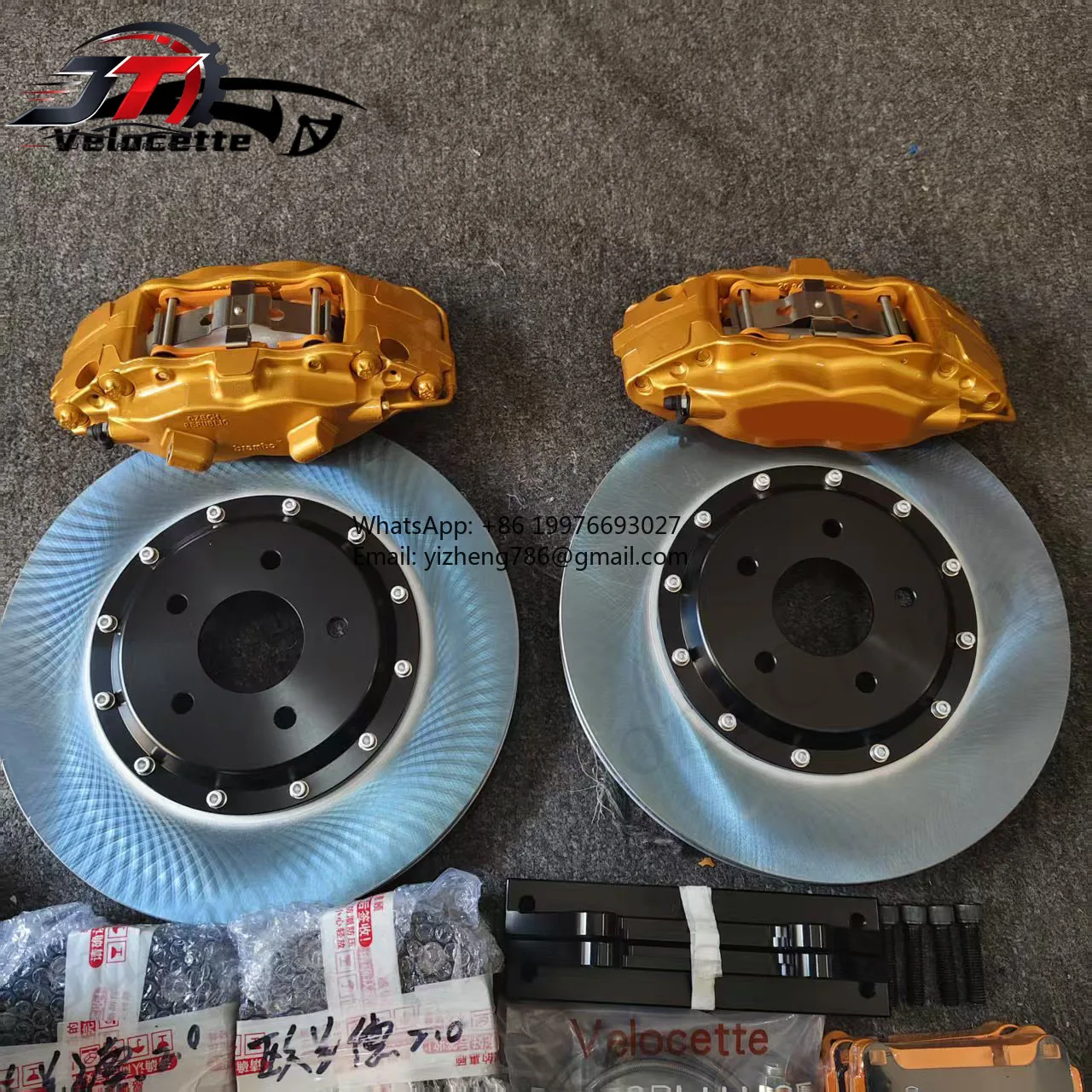 New style High Performance Big Brake Kit 4 Piston Front Wheel Brake System Racing Brake Disc Suitable for Audi A6 for Mini R56 f