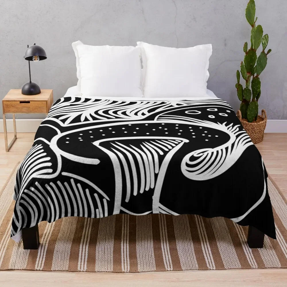 Mycelium Throw Blanket anime Luxury Thicken Blankets