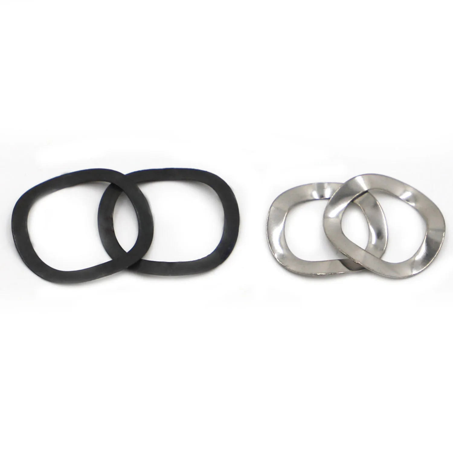 M3 M4 M5 M6 M8 M10 M12 M14 M16 M19 M21 M24 M27 M34 304 Stainless Steel Black 65MN Steel Three Wave Washers Spring Washer
