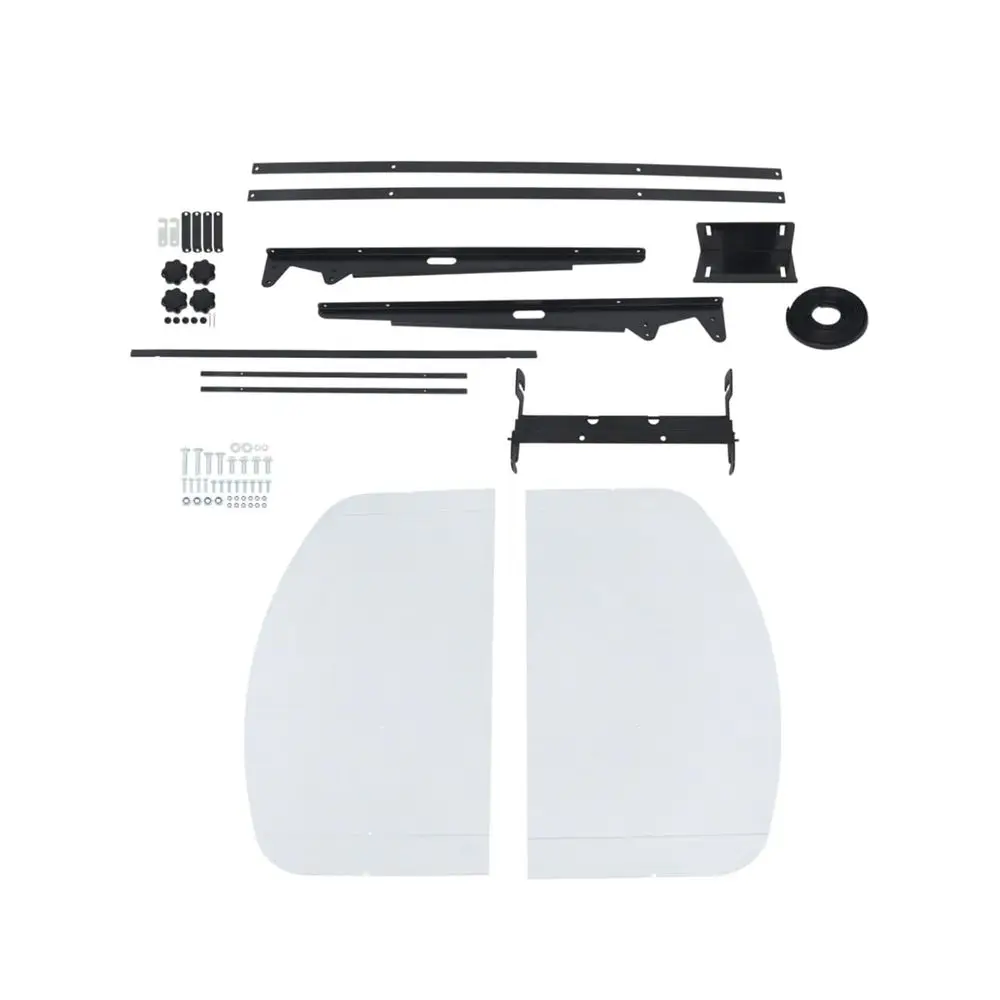 52 X 52 White ROPS Tuff Top Replacement Canopy with Mounting Kit