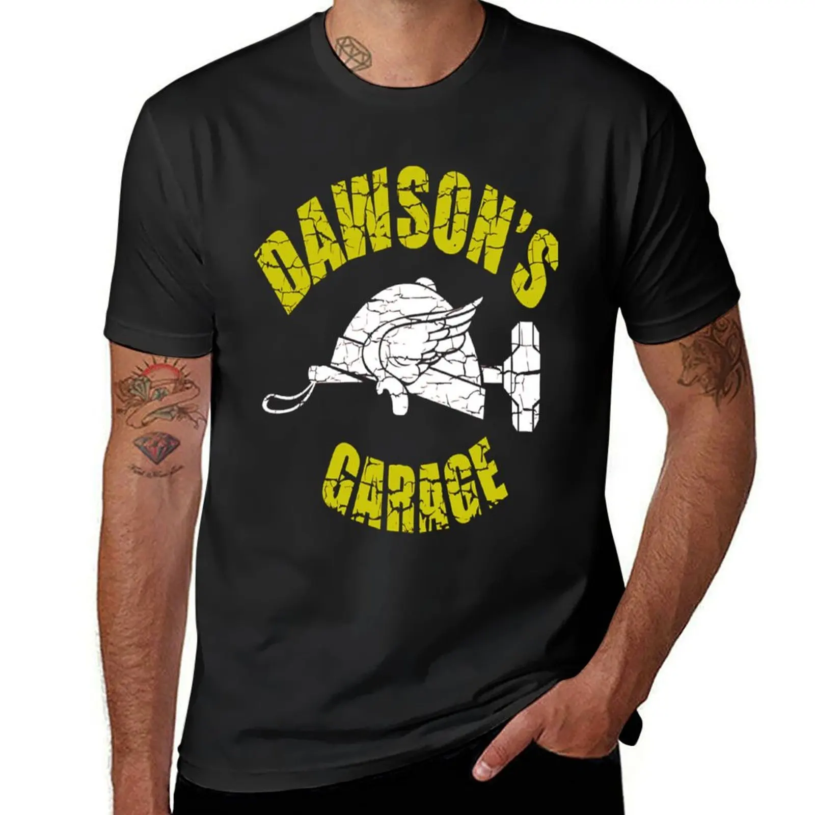 Dawson's Garage - Adventures in Babysitting T-Shirt graphics customs vintage mens t shirt