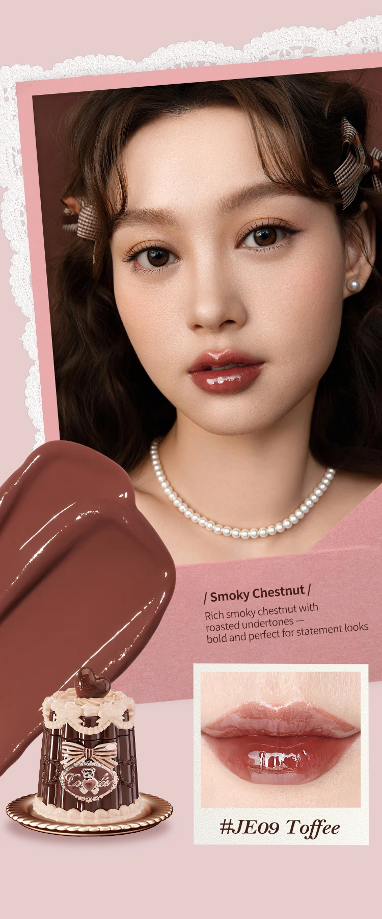 Flower Knows The Sweetie Bear Collection Coating Lip Jelly
