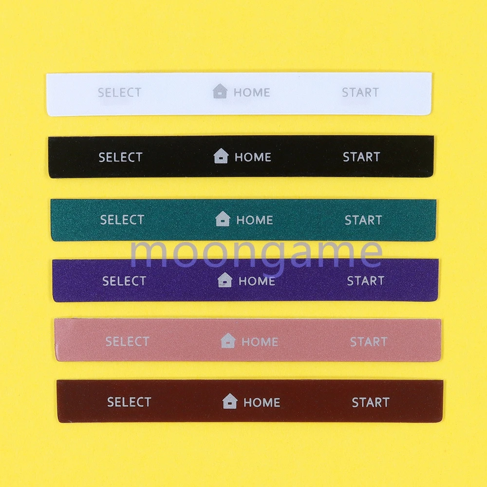 1pc Replacement Button Sticker Menu Select Home Start Key Stickers for 3DS Game Console Accessories