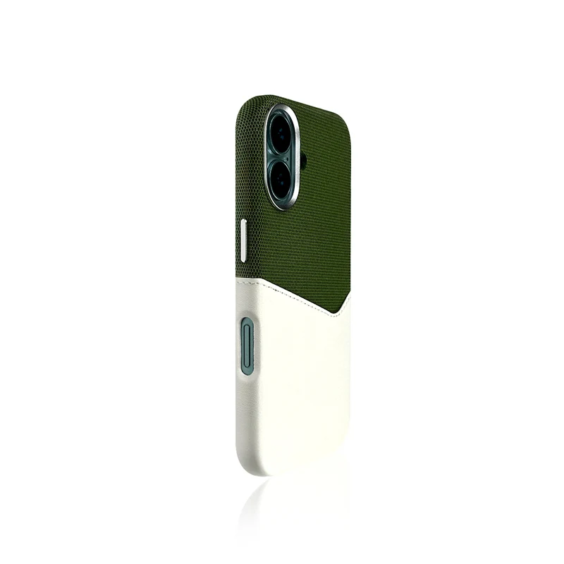 Trendy Flax Leather Wireless Charging for MagSafe Phone Case For iPhone 17 16Pro 15pro max 14 13 12 Hit Color Card Pocket Cover
